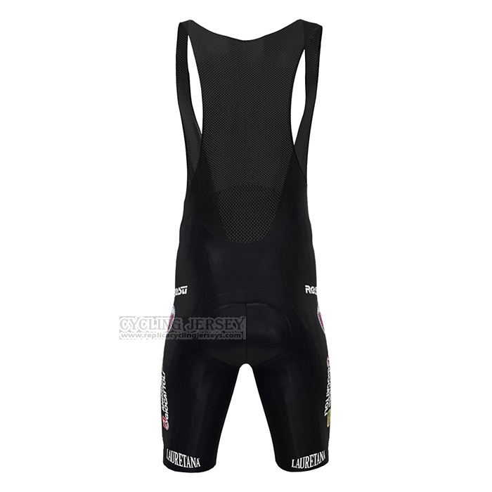 2022 Cycling Jersey Androni Giocattoli Black Red Short Sleeve and Bib Short